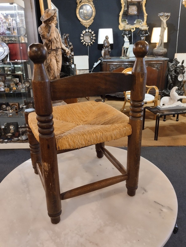 Paire de Chaises - Brutaliste - Dlg De Charles Dudouyt - V . 1940