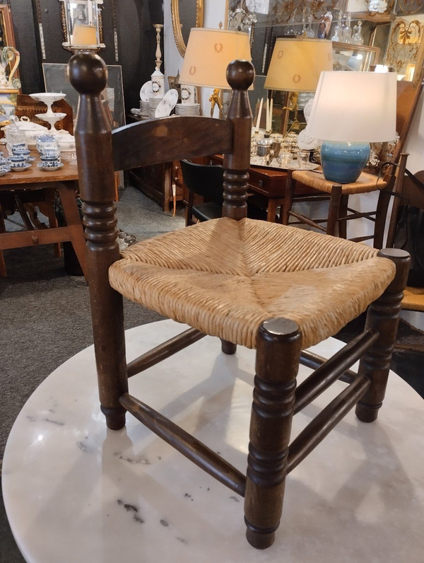 Paire de Chaises - Brutaliste - Dlg De Charles Dudouyt - V . 1940