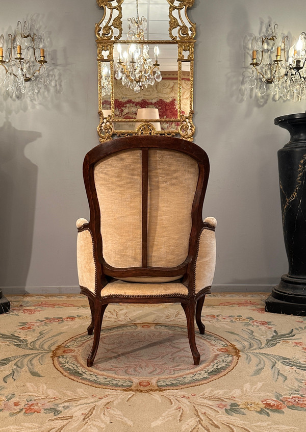 Nicolas Blanchard, Bergère Stamped Louis XV circa 1750