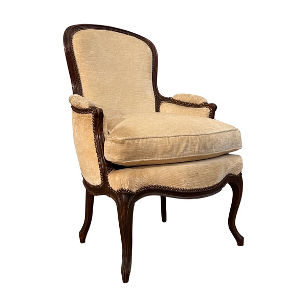 Nicolas Blanchard, Bergère Stamped Louis XV circa 1750