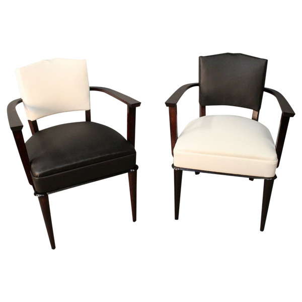 Pair Of Bridge Armchairs