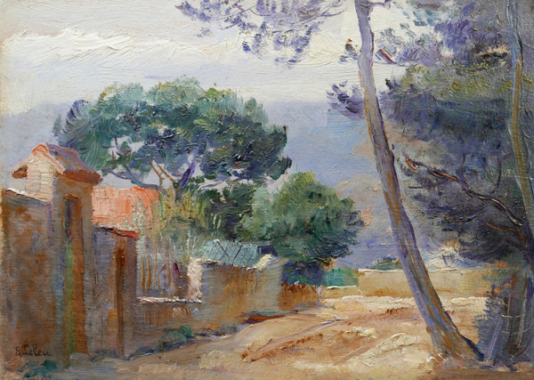 Ernest LELEU, Two views of Cap Martin