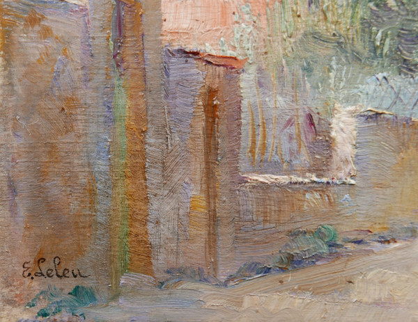 Ernest LELEU, Two views of Cap Martin