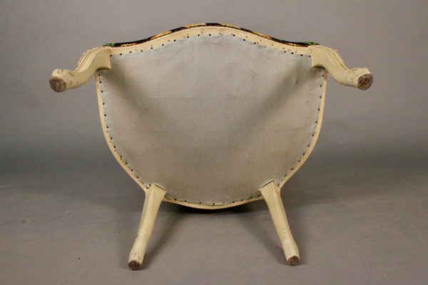 Pair De Fauteuils Cabriolet Style Louis XV