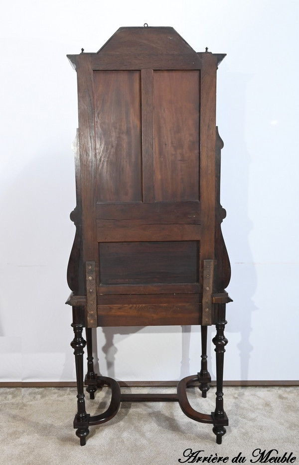 Piccolo tavolo da esposizione in palissandro, periodo Napoleone III - metà del XIX secolo