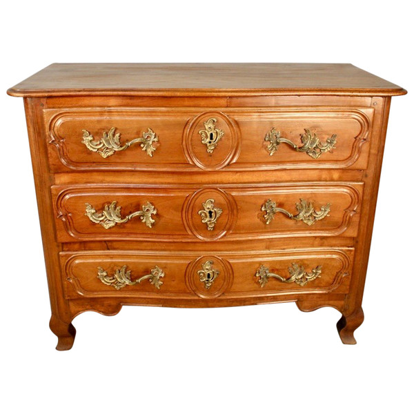 Commode Lyonnaise En Noyer XVIIIème