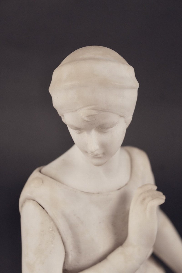 Statue Marmor Und Alabaster Von Pugi