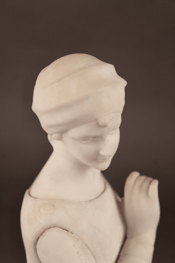 Statue Marmor Und Alabaster Von Pugi