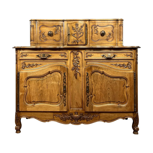 Provenzalische Anrichte im Stil von Louis XV aus Obstholz, Epoche XXeme