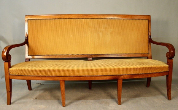 Mahogany Bench, 19th Century Restoration Period