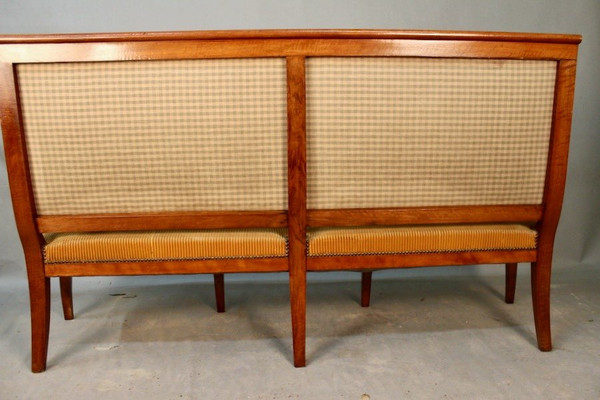 Mahogany Bench, 19th Century Restoration Period