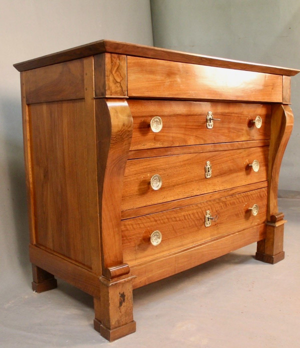 Commode Acajou Blond époque Restauration (1814_1830)