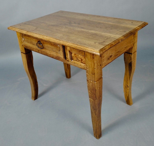 Table à écrire En Chêne Style Louis XV