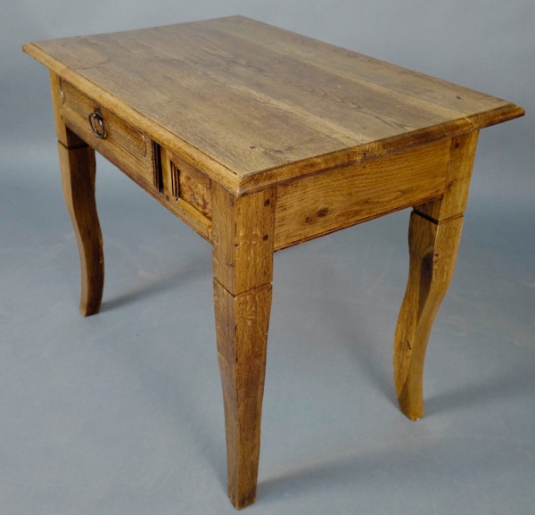 Table à écrire En Chêne Style Louis XV