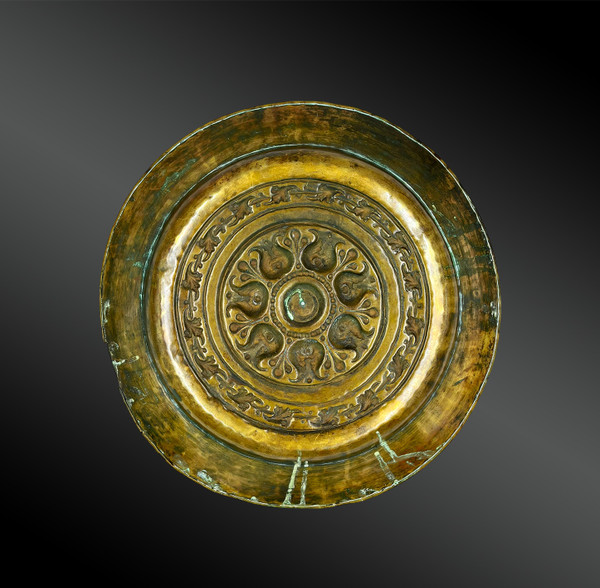 ALMS or PETITIONS DISH - Nuremberg, Germany - 16th century