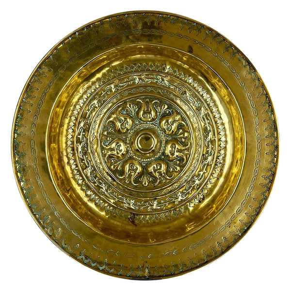 ALMS or PETITIONS DISH - Nuremberg, Germany - 16th century