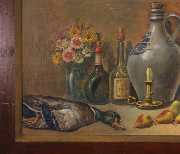 Nature morte signée H. Coulon-19° Siècle