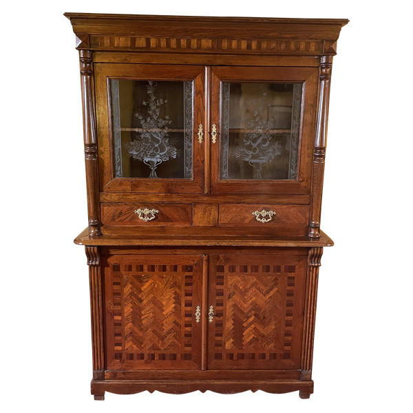 Vaisselier En Chêne art nouveau