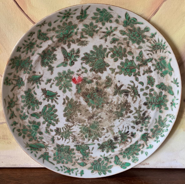Assiette chinoise XIX ème