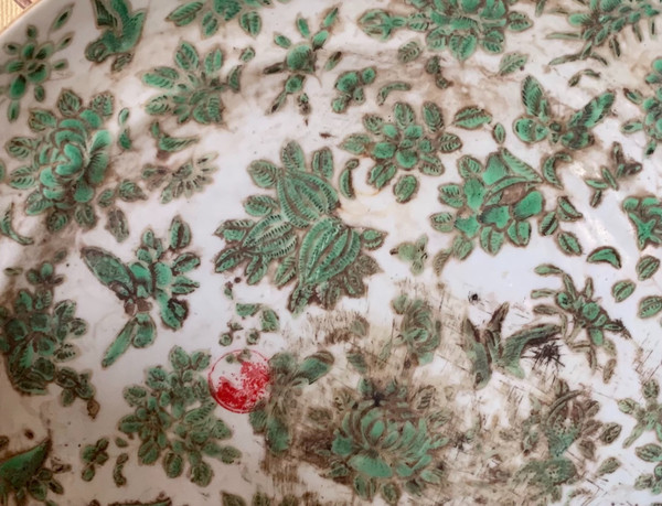 Assiette chinoise XIX ème