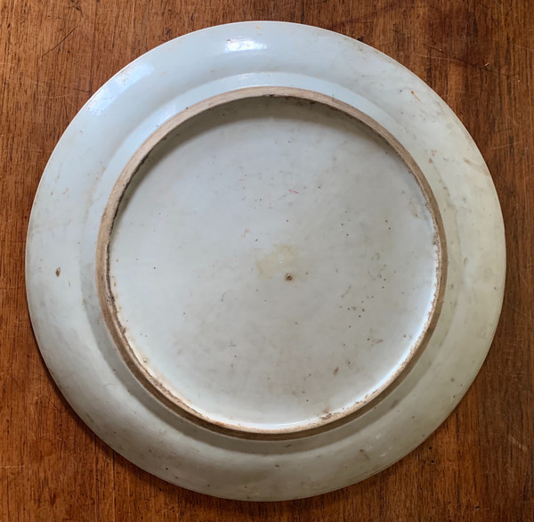 Assiette chinoise XIX ème