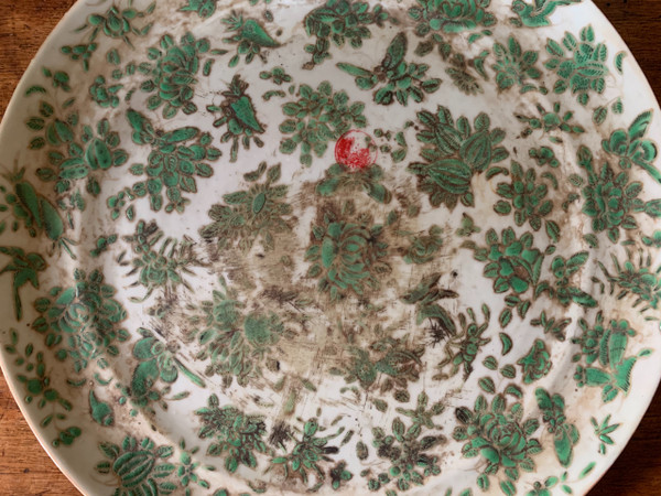 Assiette chinoise XIX ème