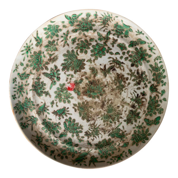 Assiette chinoise XIX ème