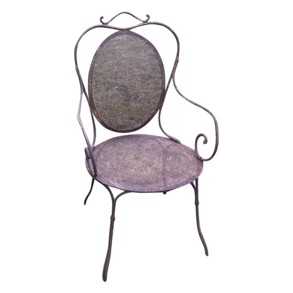 Beautiful garden in squared iron from the 20th century