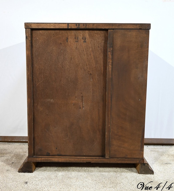 Small Walnut Bedside Table, Art Deco – 1920