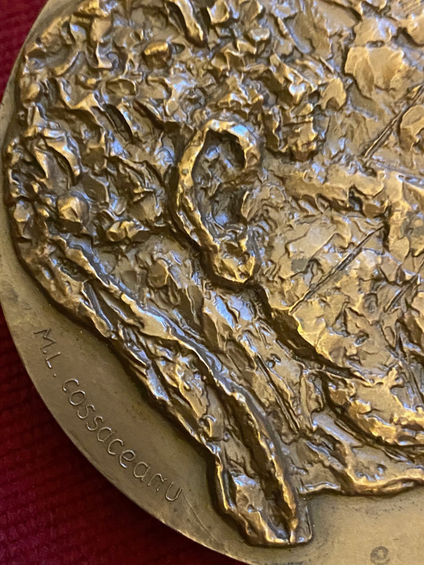 Médaille d'Alberto Giacometti (1901-1966) 
