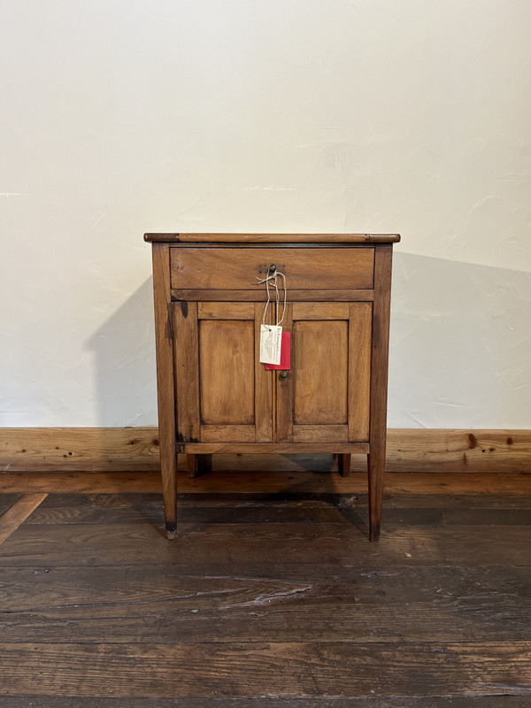 19th century walnut cabinet