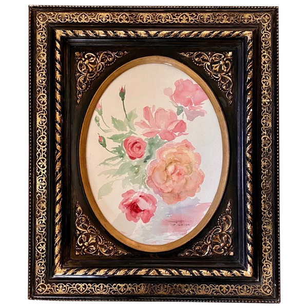 Bouquet de fleurs par Jean Claude Lafosse (1913 2009)