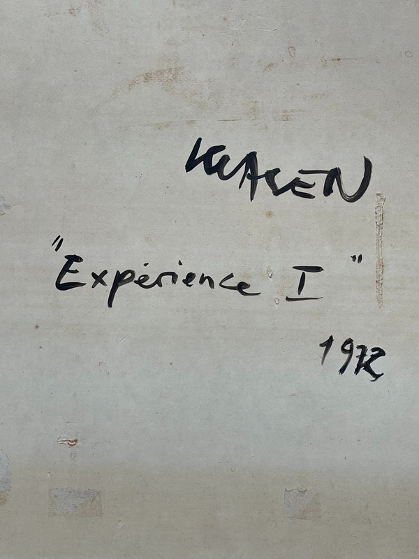 Peter KLASEN (1935 - …) , «  Expérience I » , 1972
