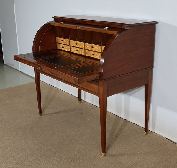 Bureau à Cylindre en Acajou, style Directoire – 1ère partie XIXe