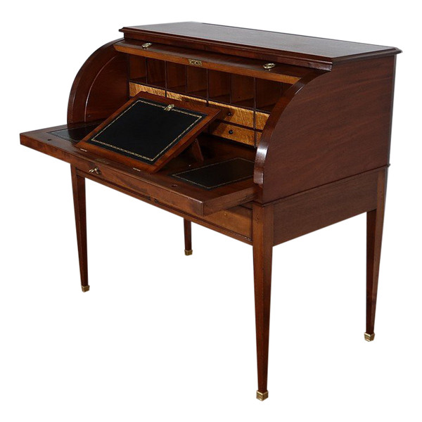 Bureau à Cylindre en Acajou, style Directoire – 1ère partie XIXe