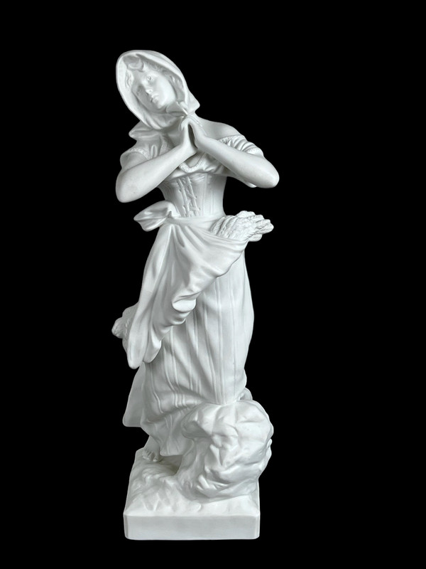 19TH CENTURY COOKIE SUBJECT WITH THE SAXONY STAMP “THE MERCHANT” 34CM HIGH