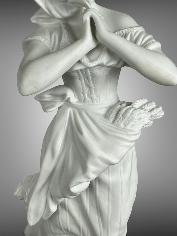 19TH CENTURY COOKIE SUBJECT WITH THE SAXONY STAMP “THE MERCHANT” 34CM HIGH