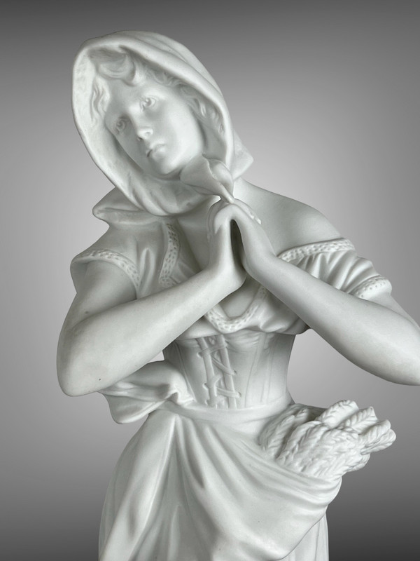 19TH CENTURY COOKIE SUBJECT WITH THE SAXONY STAMP “THE MERCHANT” 34CM HIGH