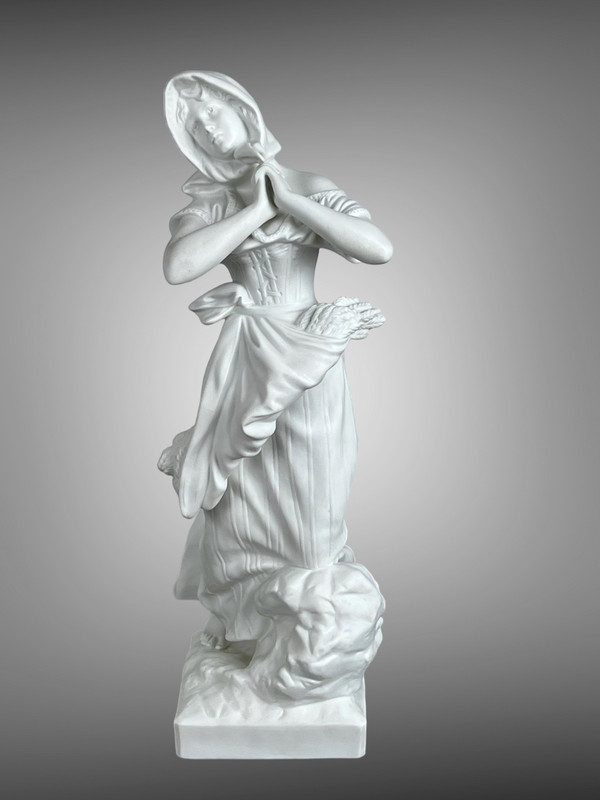 19TH CENTURY COOKIE SUBJECT WITH THE SAXONY STAMP “THE MERCHANT” 34CM HIGH