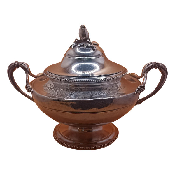 Sugar bowl Christofle Messageries Maritimes