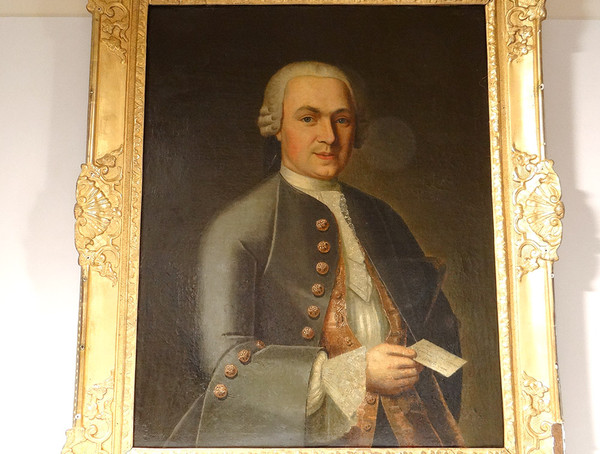 Paar HST Adelige Porträts General Lérivint Fleury Bedane Louis Tocqué 18.