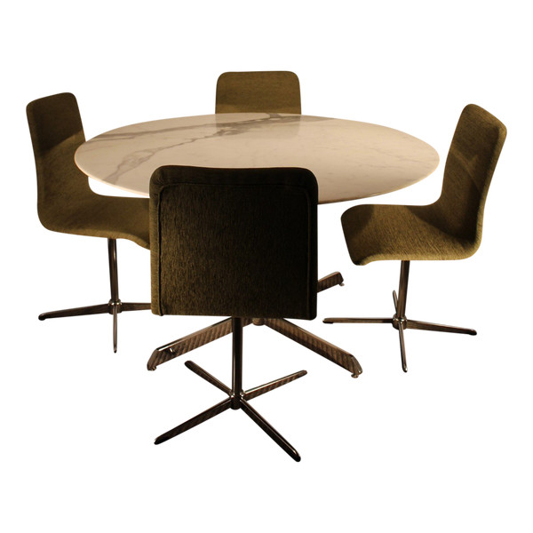 Table et ses 4 chaises Knoll