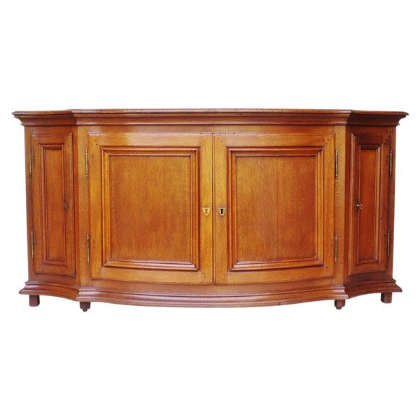 Curved sideboard, 18th century.