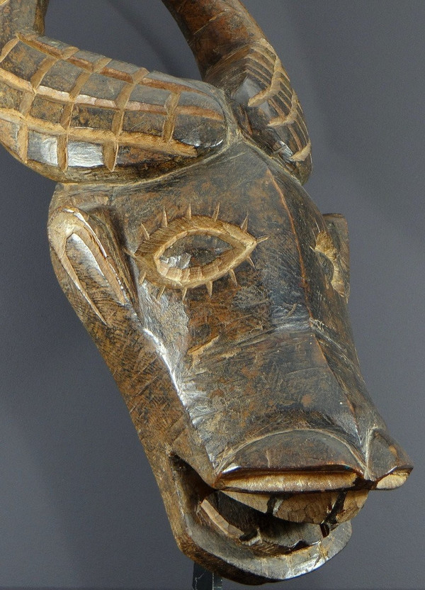 Westkamerun, Bamiléké-Volk, Erstes Drittel Des 20. Jahrhunderts, Große Babanki-tungo-Maske.