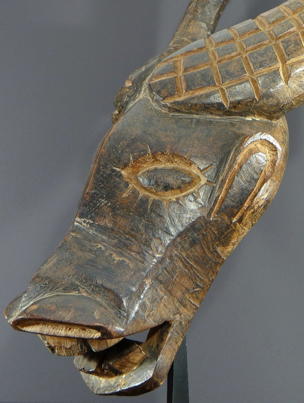 Westkamerun, Bamiléké-Volk, Erstes Drittel Des 20. Jahrhunderts, Große Babanki-tungo-Maske.