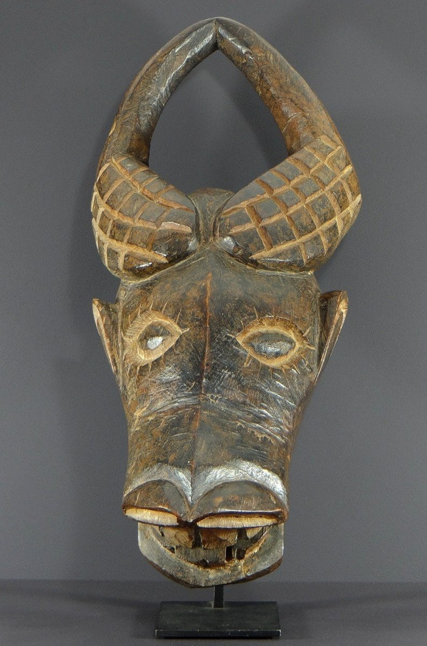 Westkamerun, Bamiléké-Volk, Erstes Drittel Des 20. Jahrhunderts, Große Babanki-tungo-Maske.