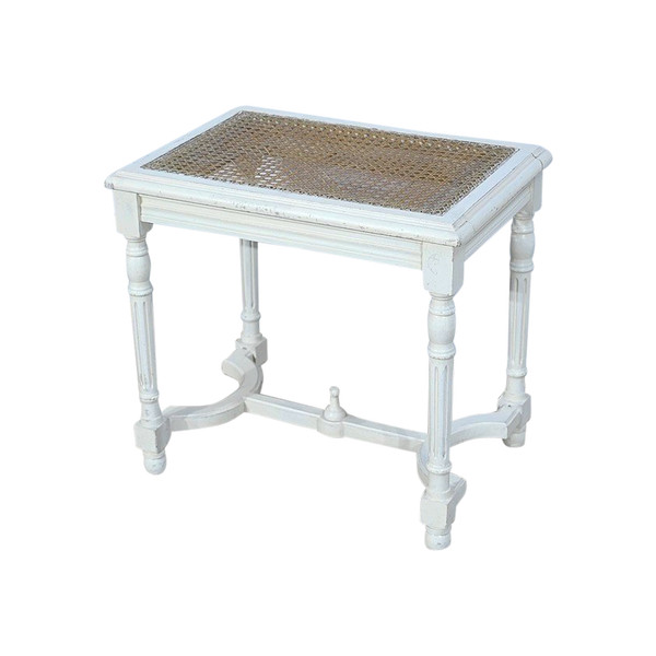 Petit Siège Rectangulaire, style Louis XVI – 1920