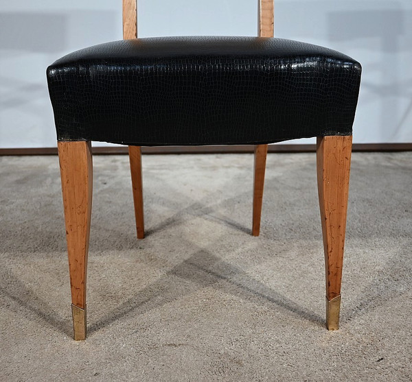 Suite of 6 Art Deco chairs - 1940