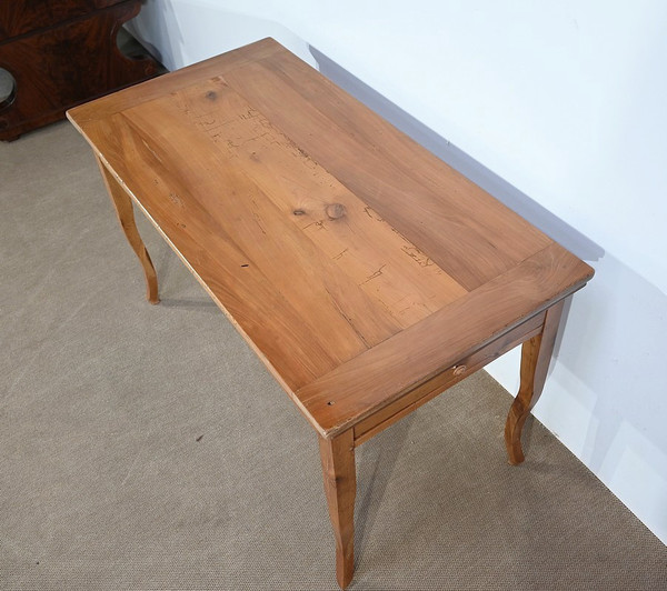 Table de ferme en Merisier blond, style Louis XV – 2ème partie du XIXe
