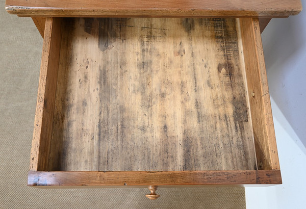 Table de ferme en Merisier blond, style Louis XV – 2ème partie du XIXe